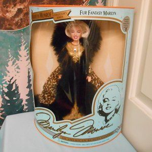 Marilyn Monroe Collector's Series Fur Fantasy Doll Limited Edition Numbered New